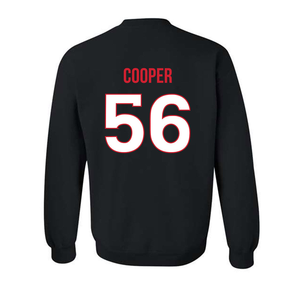 Rutgers - NCAA Football : Sean Cooper - Replica Shersey Crewneck Sweatshirt-1