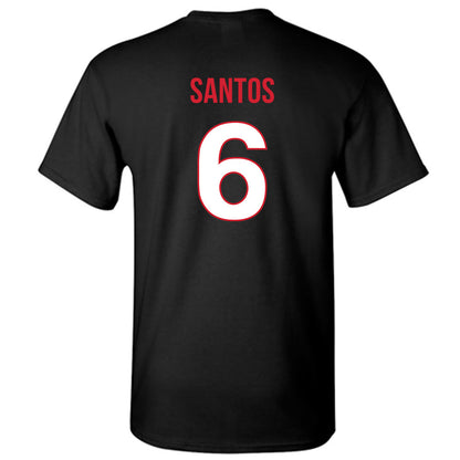 Rutgers - NCAA Baseball : Pablo Santos - Replica Shersey T-Shirt-1