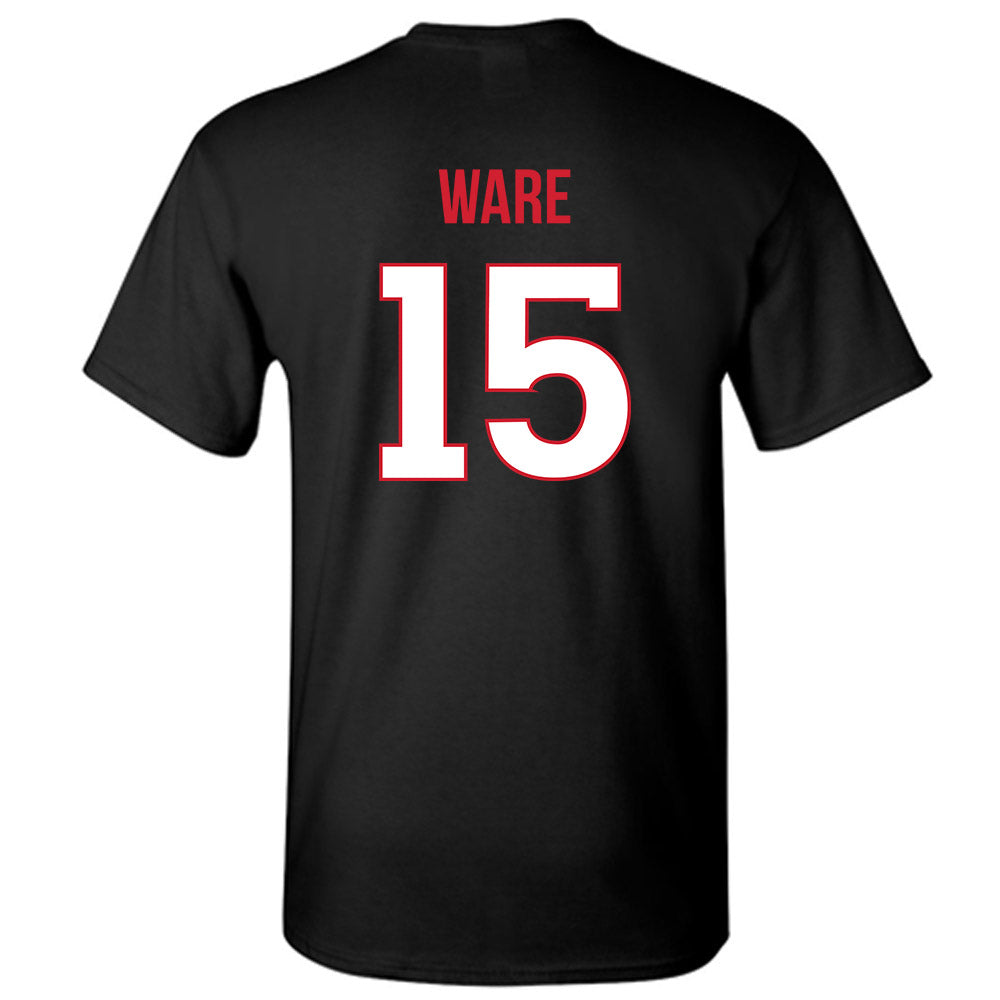 Rutgers - NCAA Men's Basketball : Gevonte Ware - Replica Shersey T-Shirt-1