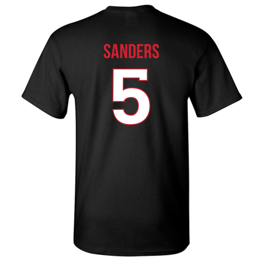 Rutgers - NCAA Football : Kaj Sanders - Replica Shersey T-Shirt-1