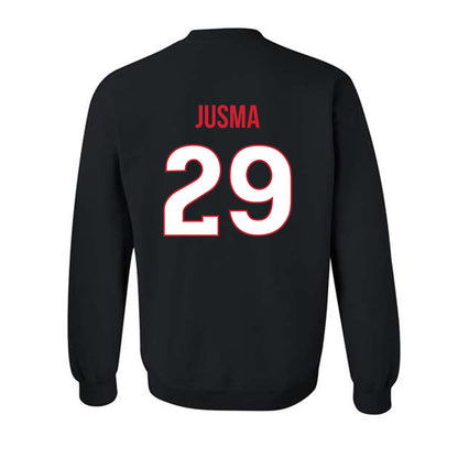 Rutgers - NCAA Football : Sebastian Jusma - Replica Shersey Crewneck Sweatshirt-1