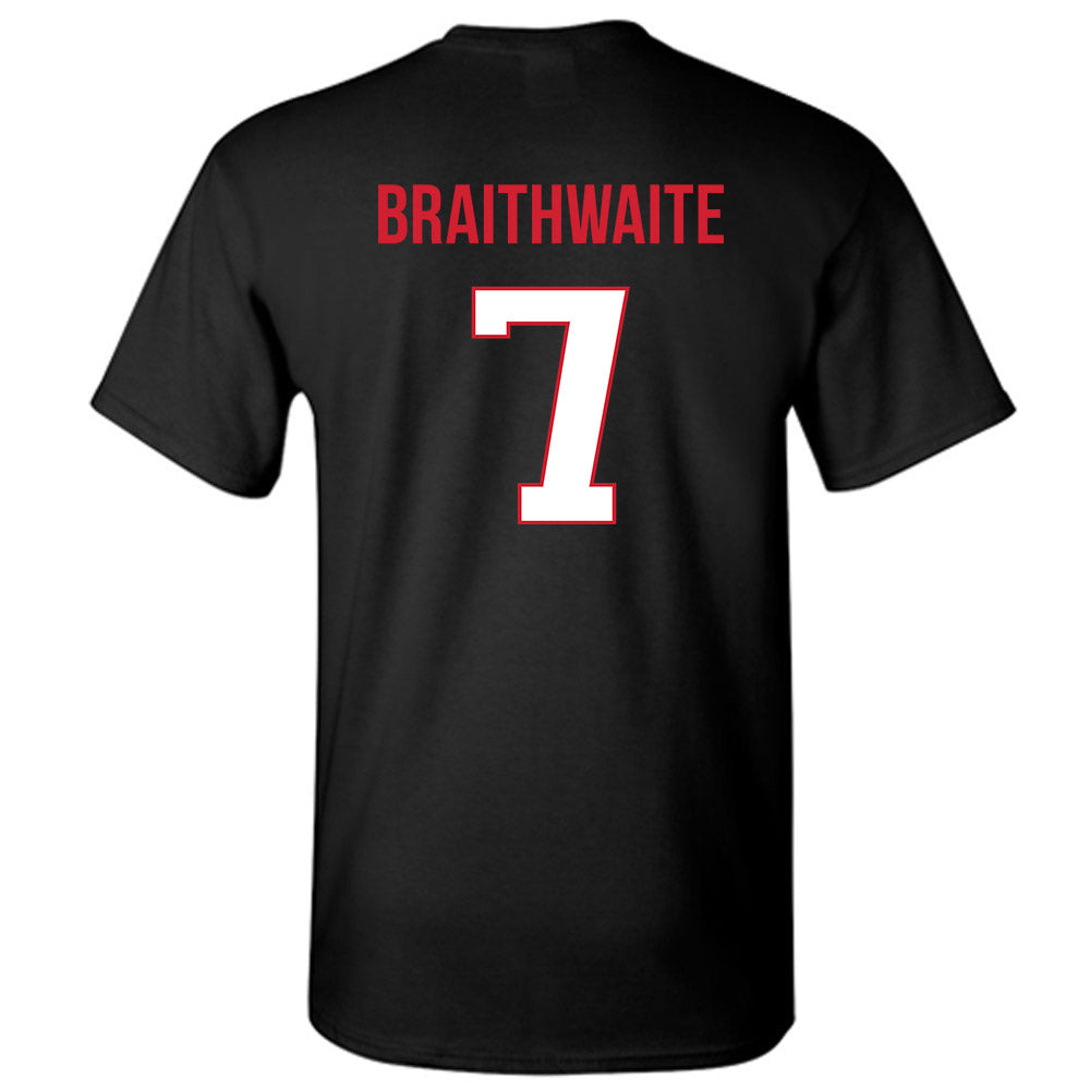 Rutgers - NCAA Football : Dylan Braithwaite - Replica Shersey T-Shirt-1
