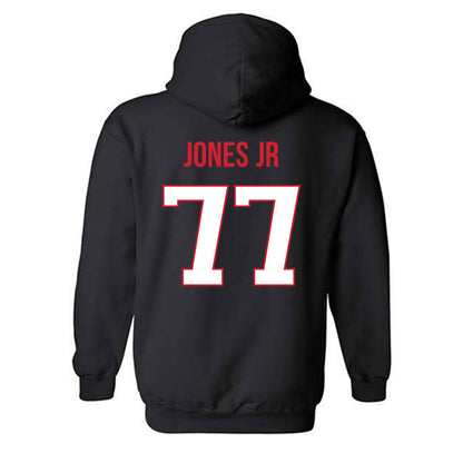 Rutgers - NCAA Football : Kenny Jones Jr - Replica Shersey Hooded Sweatshirt-1