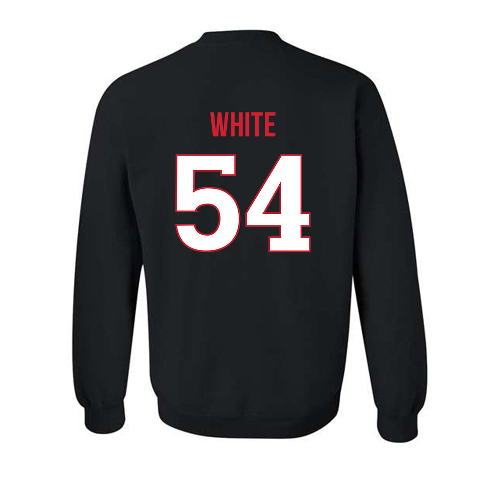 Rutgers - NCAA Football : Taj White - Replica Shersey Crewneck Sweatshirt-1