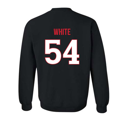 Rutgers - NCAA Football : Taj White - Replica Shersey Crewneck Sweatshirt-1