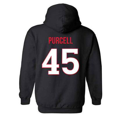 Rutgers - NCAA Football : Shawn Purcell - Replica Shersey Hooded Sweatshirt-1
