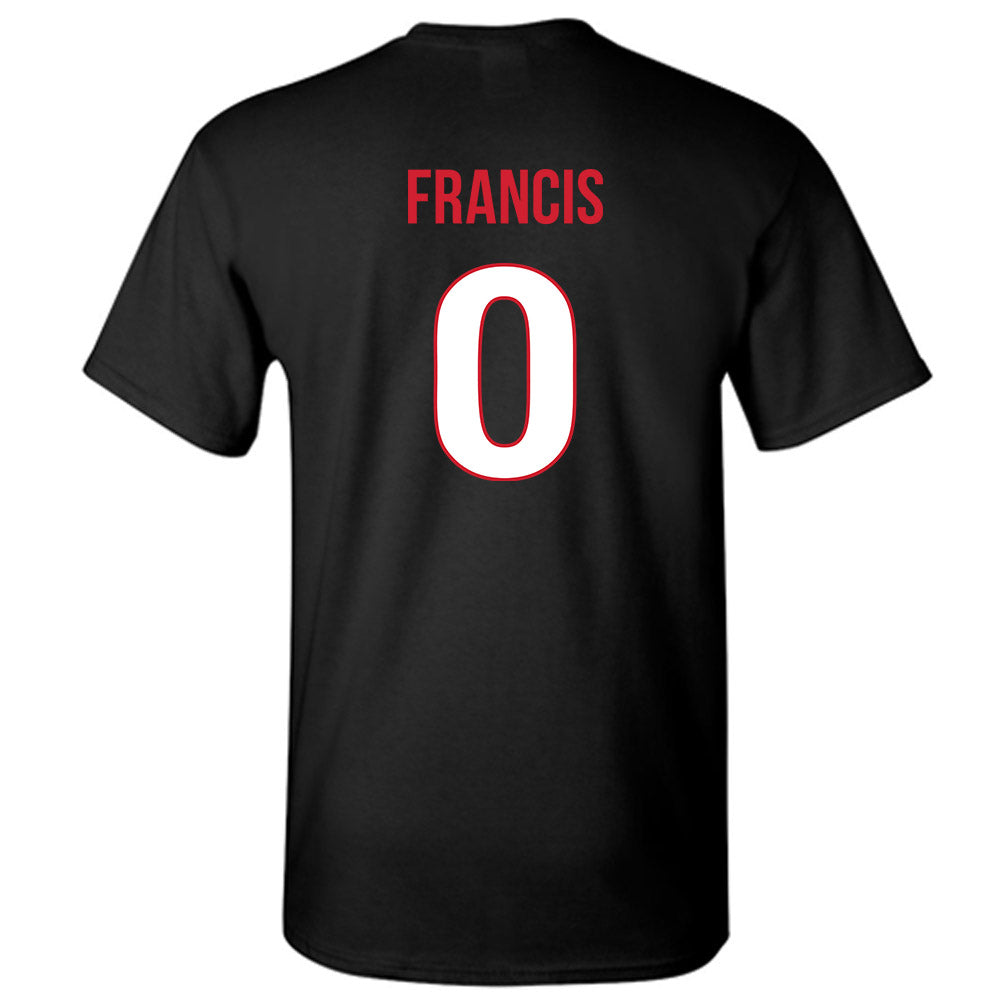 Rutgers - NCAA Men's Basketball : Tariq Francis - Replica Shersey T-Shirt-1