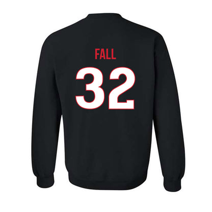 Rutgers - NCAA Men's Basketball : Baye Fall - Replica Shersey Crewneck Sweatshirt-1