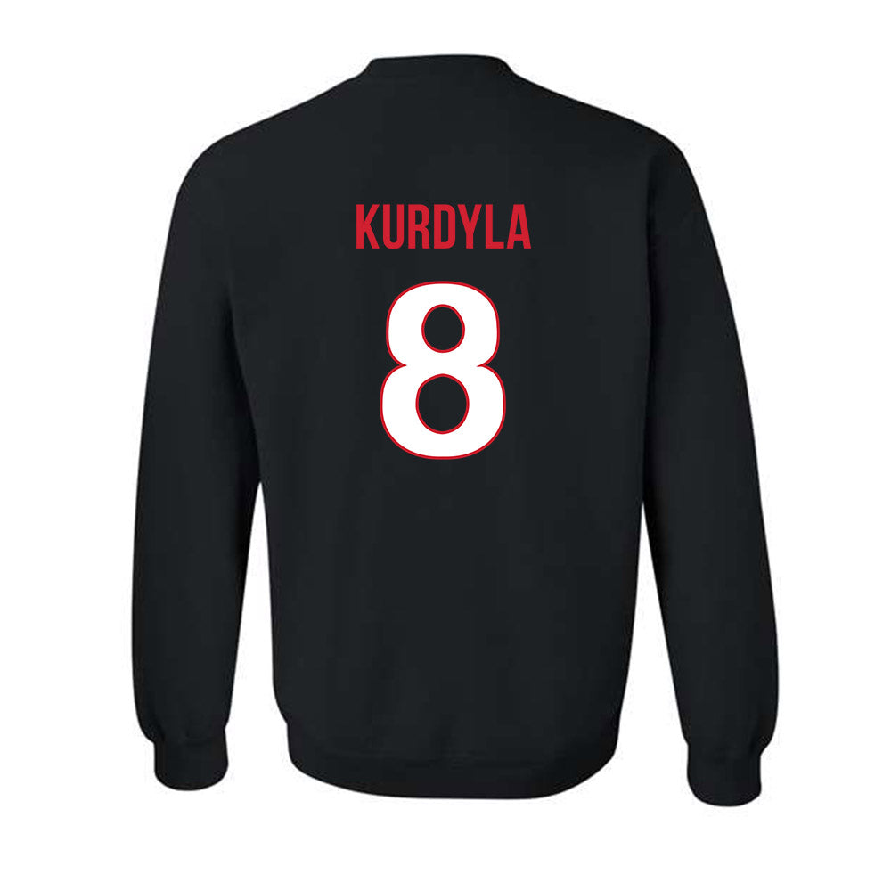 Rutgers - NCAA Men's Lacrosse : Brady Kurdyla - Replica Shersey Crewneck Sweatshirt-1