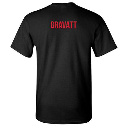 Rutgers - NCAA Women's Track & Field : Samantha Gravatt - Replica Shersey T-Shirt-1