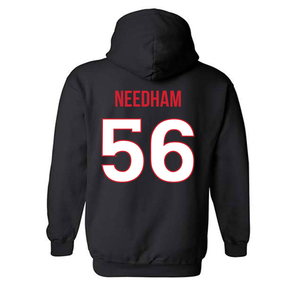 Rutgers - NCAA Football : Tyler Needham - Replica Shersey Hooded Sweatshirt-1