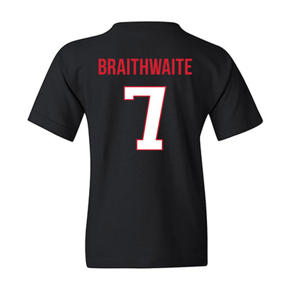 Rutgers - NCAA Football : Dylan Braithwaite - Replica Shersey Youth T-Shirt-1