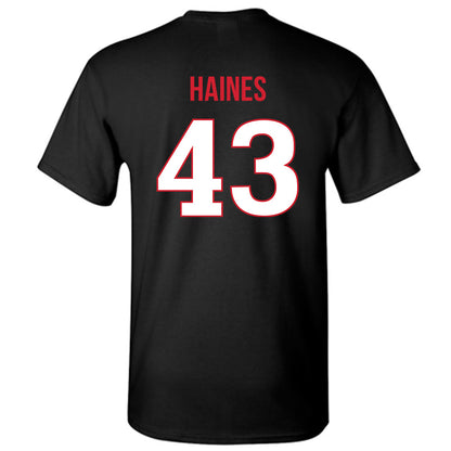 Rutgers - NCAA Baseball : Finn Haines - Replica Shersey T-Shirt-1