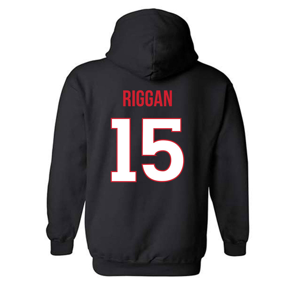 Rutgers - NCAA Softball : Kelsie Riggan - Replica Shersey Hooded Sweatshirt-1