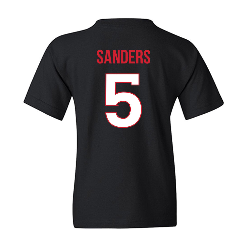 Rutgers - NCAA Football : Kaj Sanders - Replica Shersey Youth T-Shirt-1