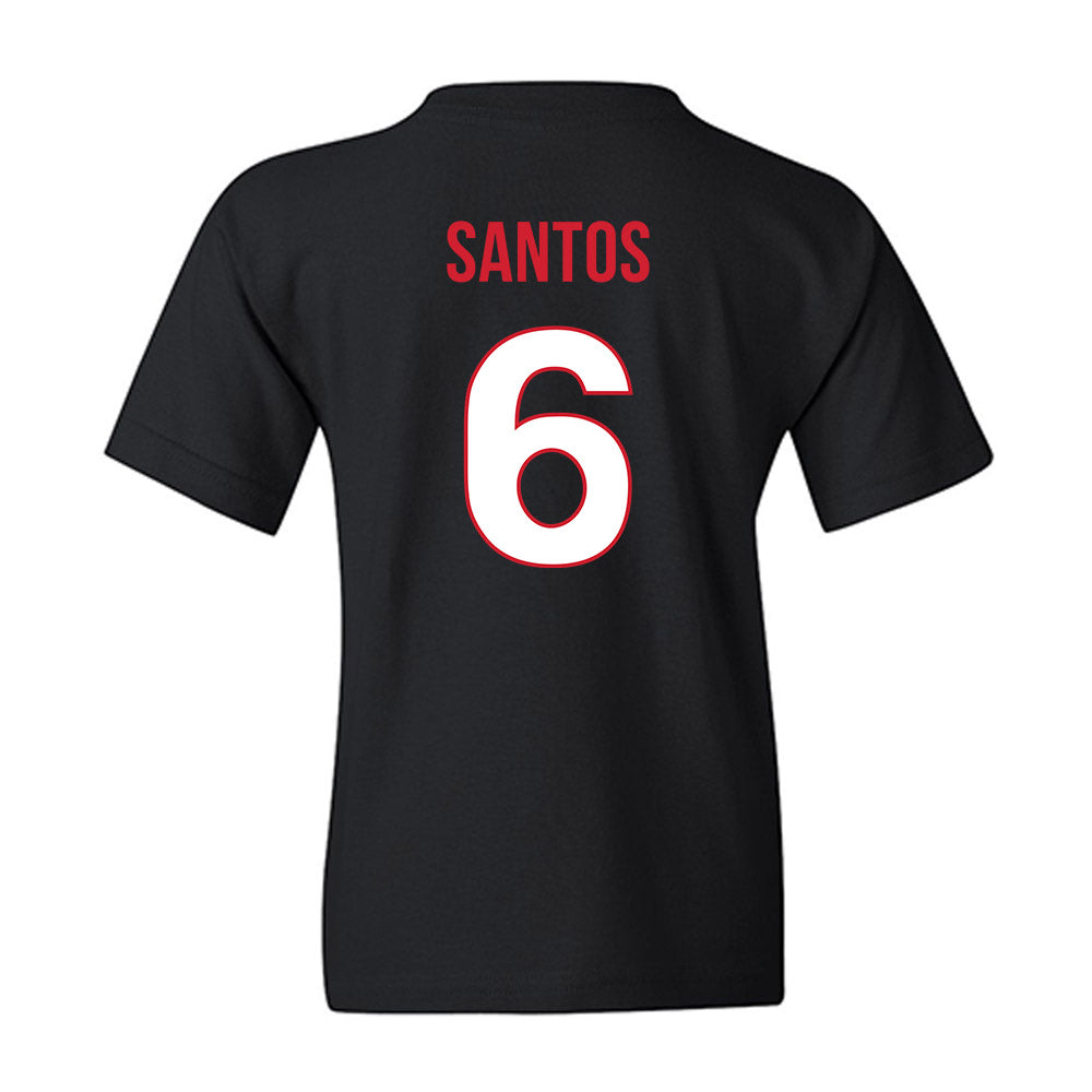 Rutgers - NCAA Baseball : Pablo Santos - Replica Shersey Youth T-Shirt-1