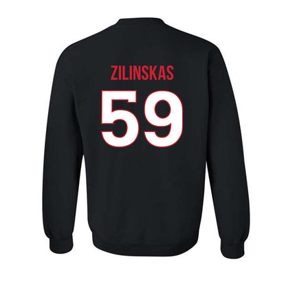 Rutgers - NCAA Football : Gus Zilinskas - Replica Shersey Crewneck Sweatshirt-1