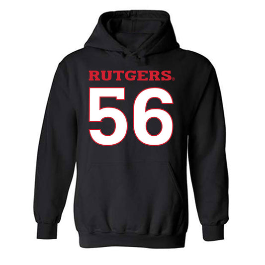 Rutgers - NCAA Football : Tyler Needham - Replica Shersey Hooded Sweatshirt-0