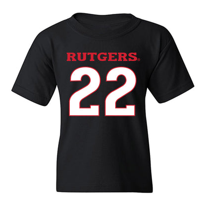 Rutgers - NCAA Men's Basketball : Emmanuel Ogbole - Replica Shersey Youth T-Shirt-0