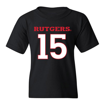 Rutgers - NCAA Softball : Kelsie Riggan - Replica Shersey Youth T-Shirt-0