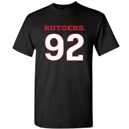 Rutgers - NCAA Men's Lacrosse : Cardin Stoller - Replica Shersey T-Shirt-0