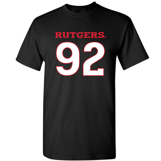 Rutgers - NCAA Men's Lacrosse : Cardin Stoller - Replica Shersey T-Shirt-0