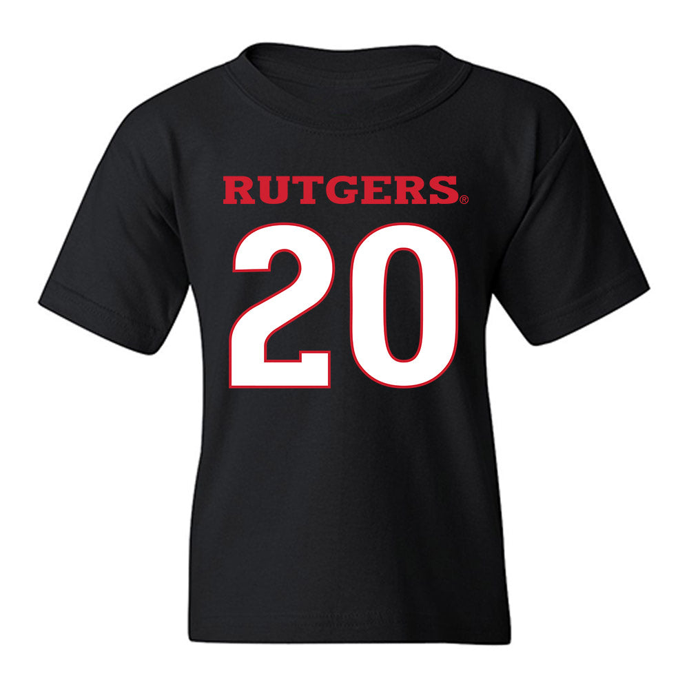 Rutgers - NCAA Football : Ja'shon Benjamin - Replica Shersey Youth T-Shirt-0