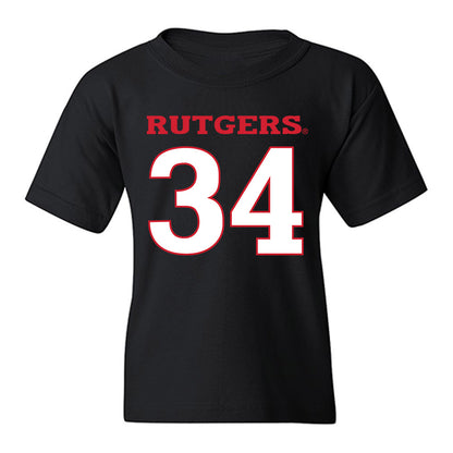 Rutgers - NCAA Baseball : Jack Sweeney - Replica Shersey Youth T-Shirt-0