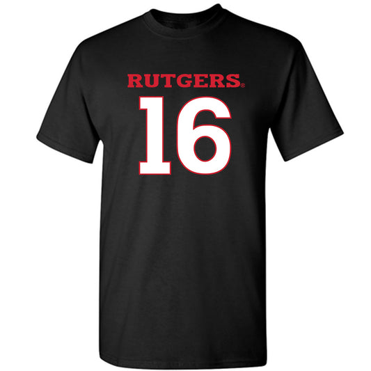 Rutgers - NCAA Football : Jesse Ofurie - Replica Shersey T-Shirt-0