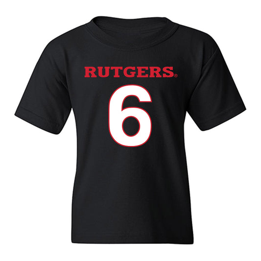 Rutgers - NCAA Baseball : Pablo Santos - Replica Shersey Youth T-Shirt-0