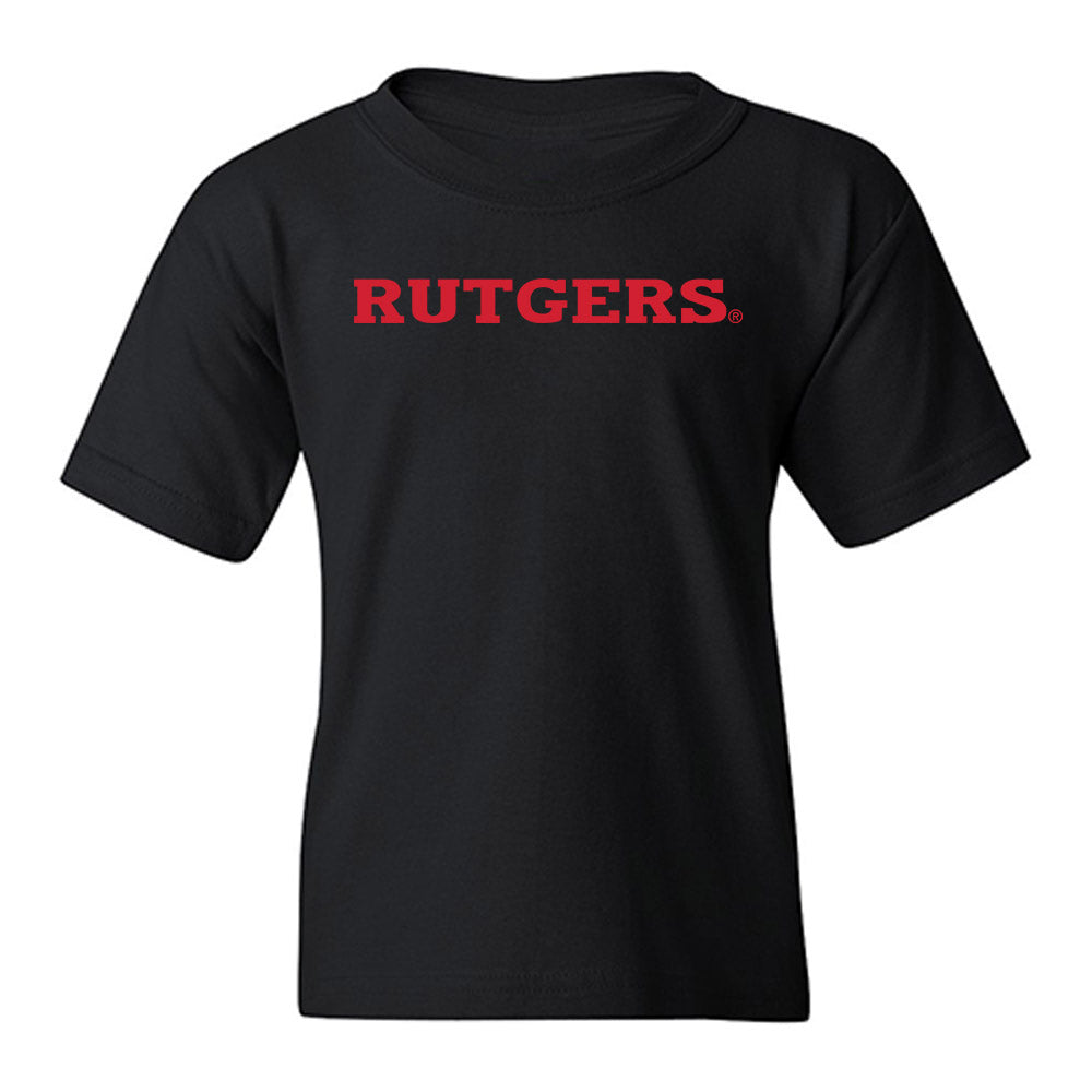 Rutgers - NCAA Women's Track & Field : Celine-Jada Brown - Replica Shersey Youth T-Shirt-0