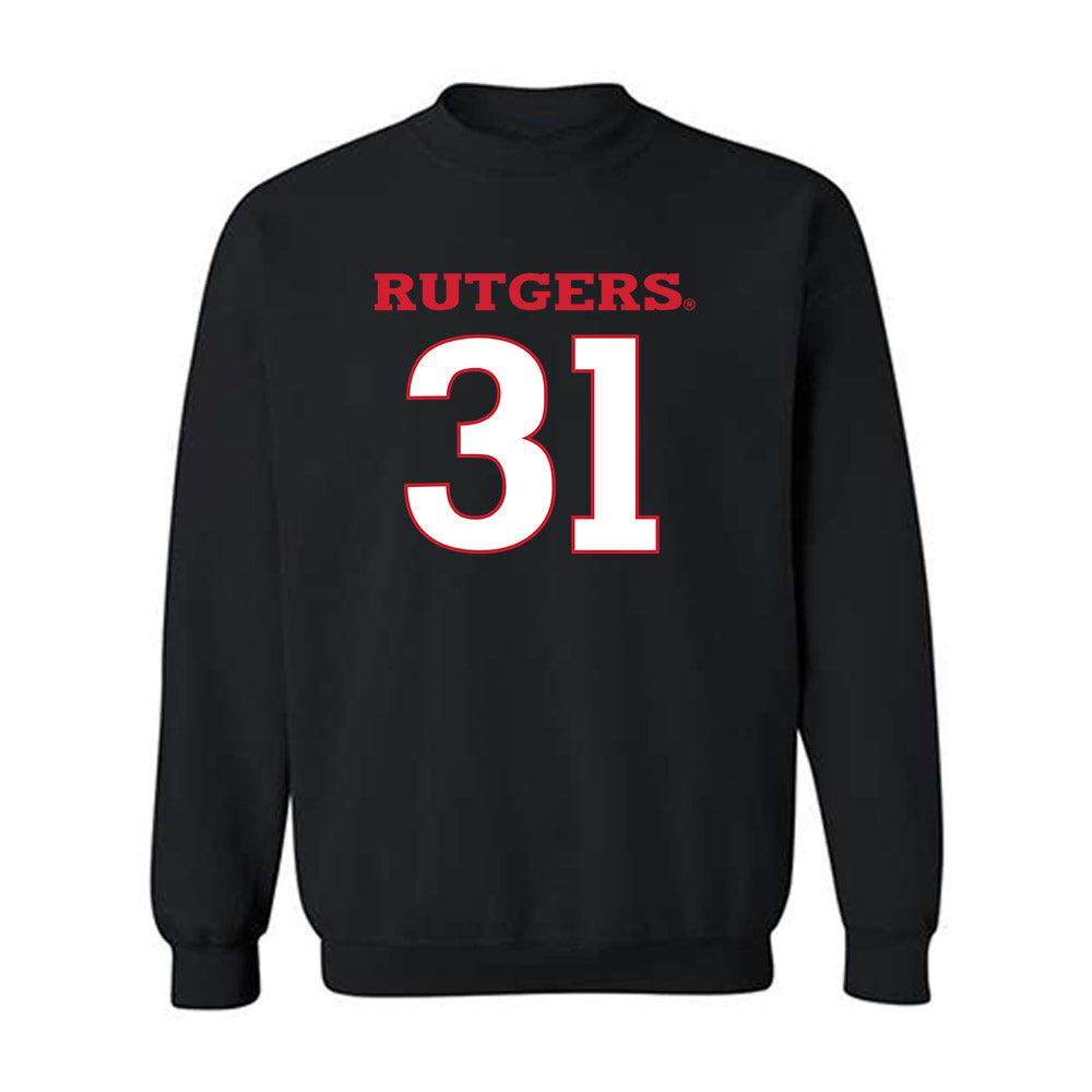 Rutgers - NCAA Football : Michael Robinson - Replica Shersey Crewneck Sweatshirt-0