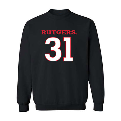 Rutgers - NCAA Football : Michael Robinson - Replica Shersey Crewneck Sweatshirt-0