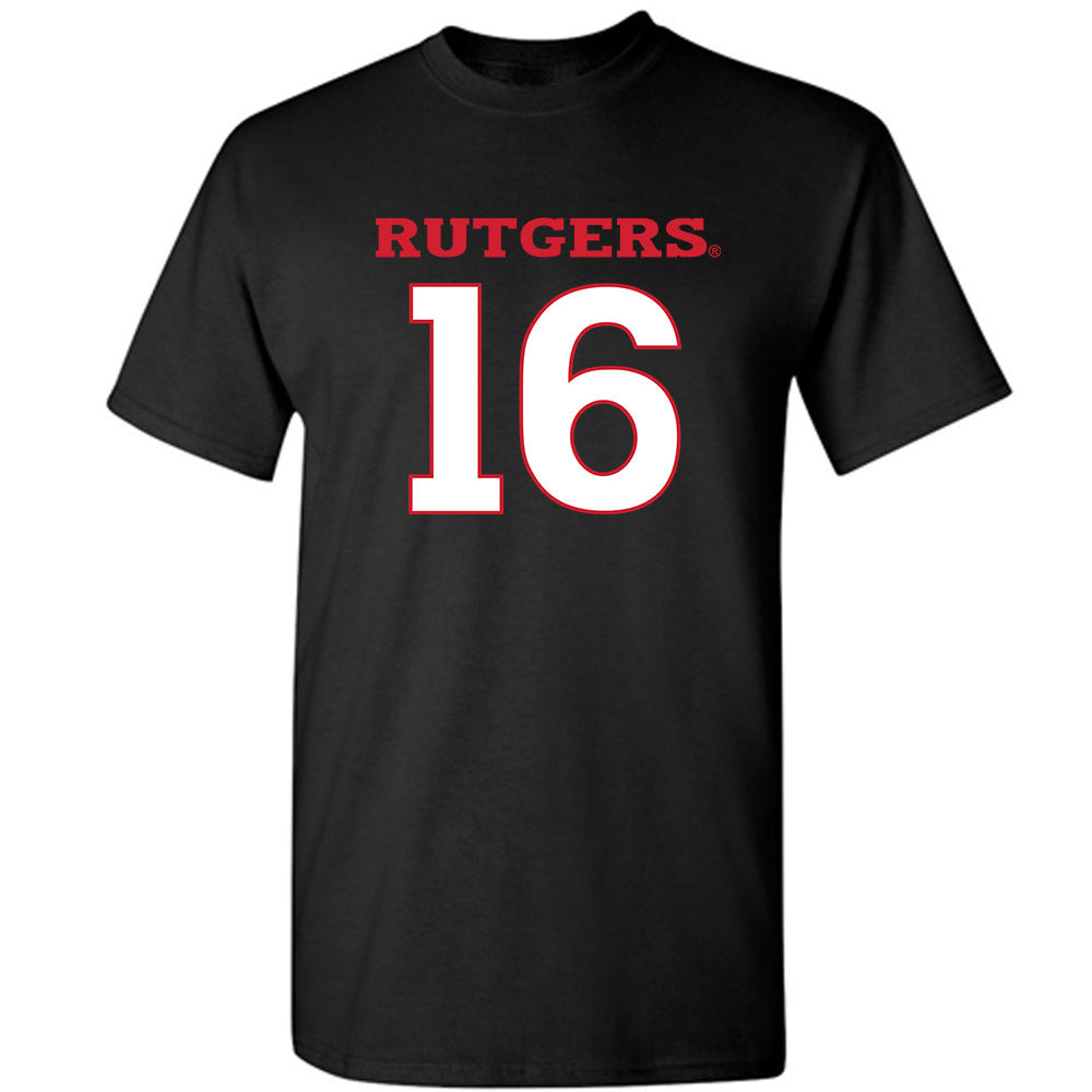 Rutgers - NCAA Women's Soccer : Jayme Malanda - Replica Shersey T-Shirt-0