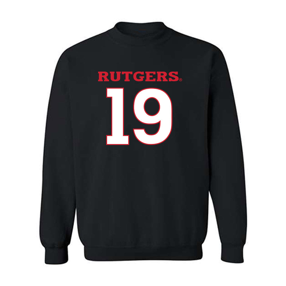 Rutgers - NCAA Football : Davoun Fuse - Replica Shersey Crewneck Sweatshirt-0
