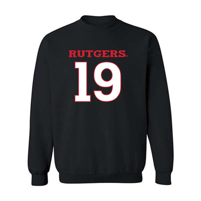 Rutgers - NCAA Football : Davoun Fuse - Replica Shersey Crewneck Sweatshirt-0