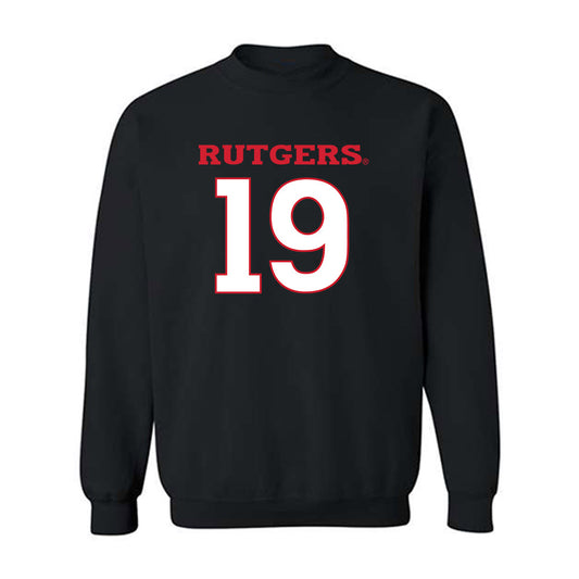 Rutgers - NCAA Football : Davoun Fuse - Replica Shersey Crewneck Sweatshirt-0