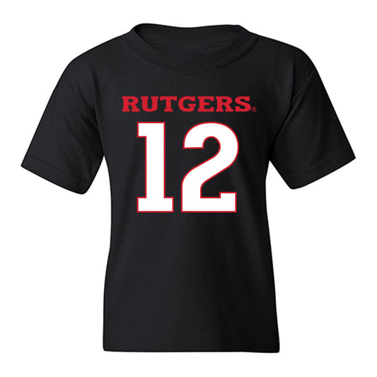Rutgers - NCAA Men's Soccer : Jackson Temple - Replica Shersey Youth T-Shirt-0