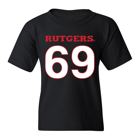 Rutgers - NCAA Football : Kwabena Asamoah - Replica Shersey Youth T-Shirt-0