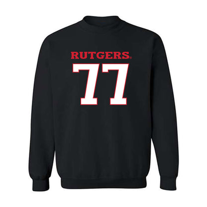 Rutgers - NCAA Football : Kenny Jones Jr - Replica Shersey Crewneck Sweatshirt-0