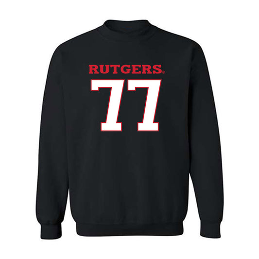 Rutgers - NCAA Football : Kenny Jones Jr - Replica Shersey Crewneck Sweatshirt-0