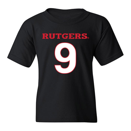 Rutgers - NCAA Baseball : Joey Erace - Replica Shersey Youth T-Shirt-0