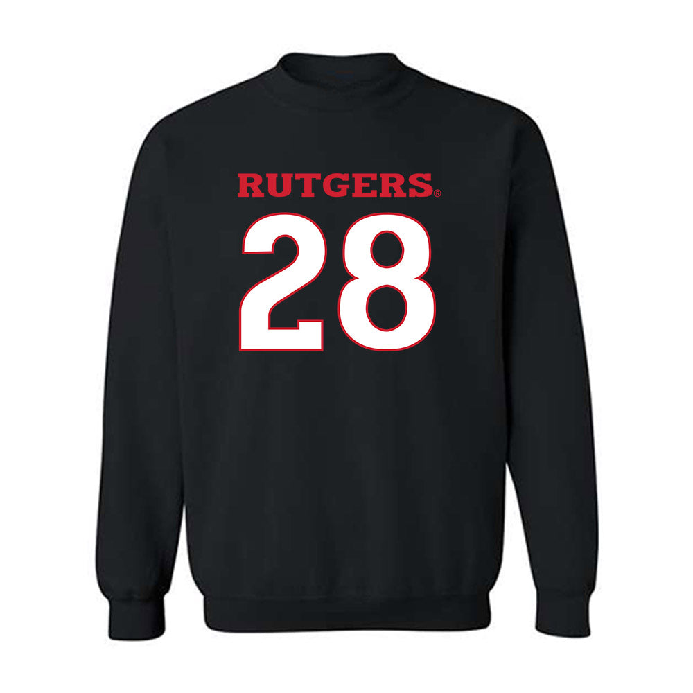 Rutgers - NCAA Football : Dariel Djabome - Replica Shersey Crewneck Sweatshirt-0