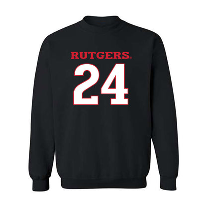 Rutgers - NCAA Football : Kevin Levy - Replica Shersey Crewneck Sweatshirt-0