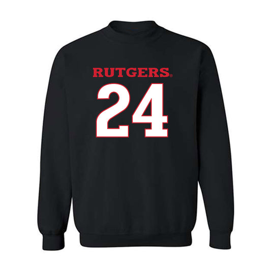 Rutgers - NCAA Football : Kevin Levy - Replica Shersey Crewneck Sweatshirt-0
