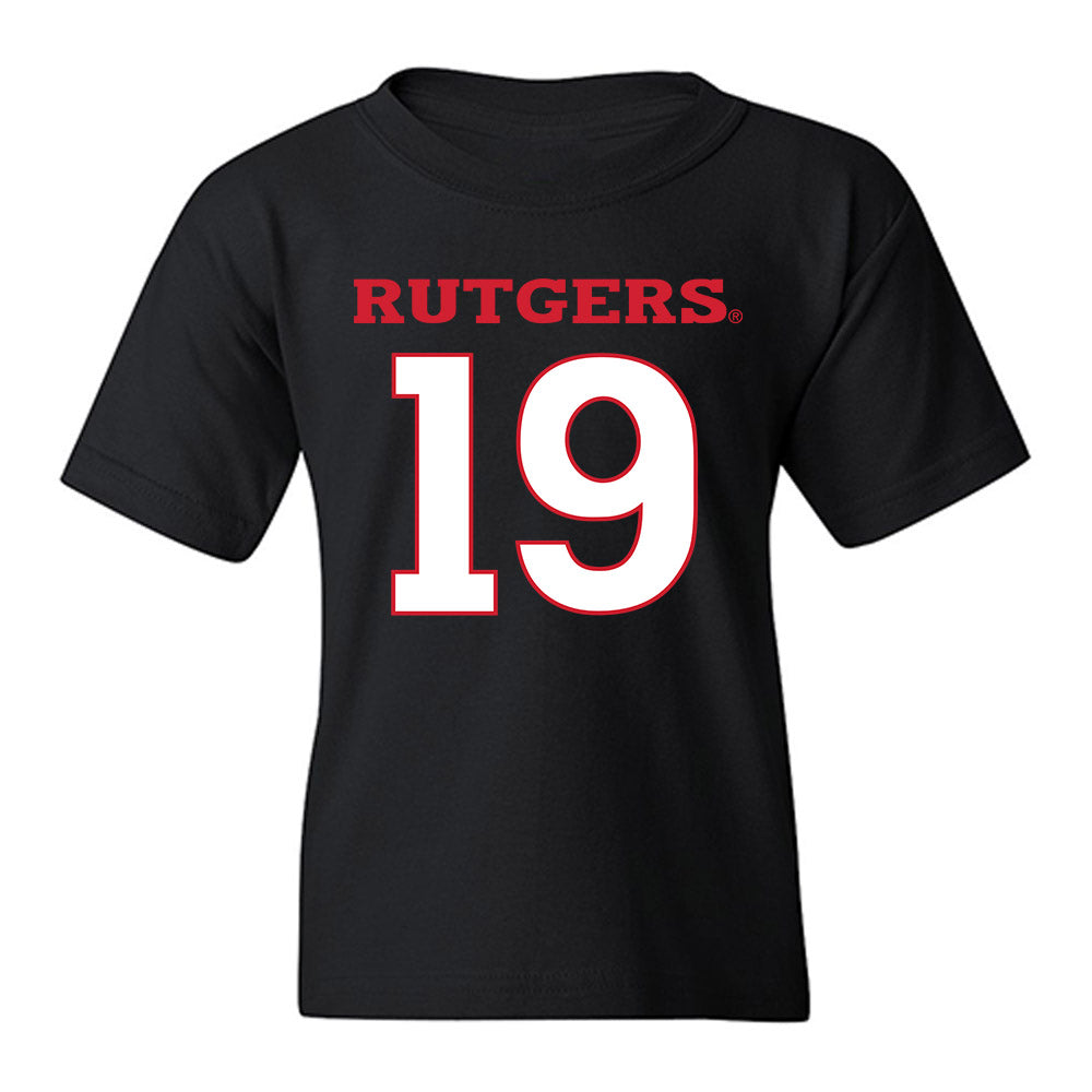 Rutgers - NCAA Men's Lacrosse : Ben McKelvy - Replica Shersey Youth T-Shirt-0