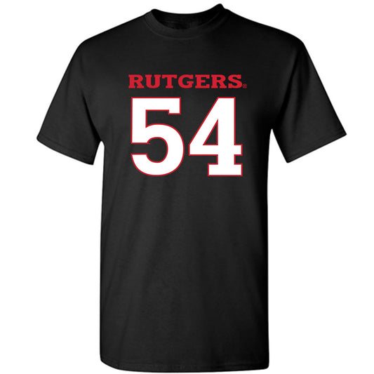 Rutgers - NCAA Football : Taj White - Replica Shersey T-Shirt-0