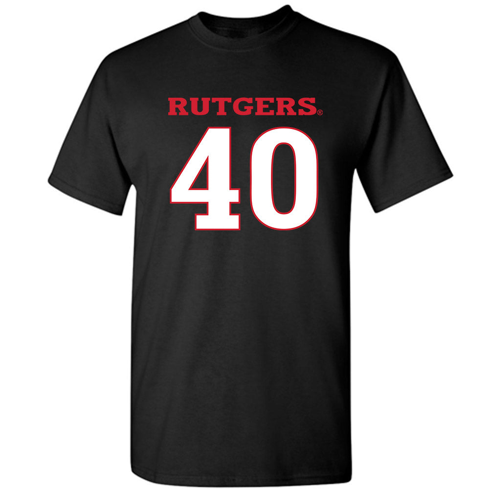 Rutgers - NCAA Baseball : Jager Nailor - Replica Shersey T-Shirt-0
