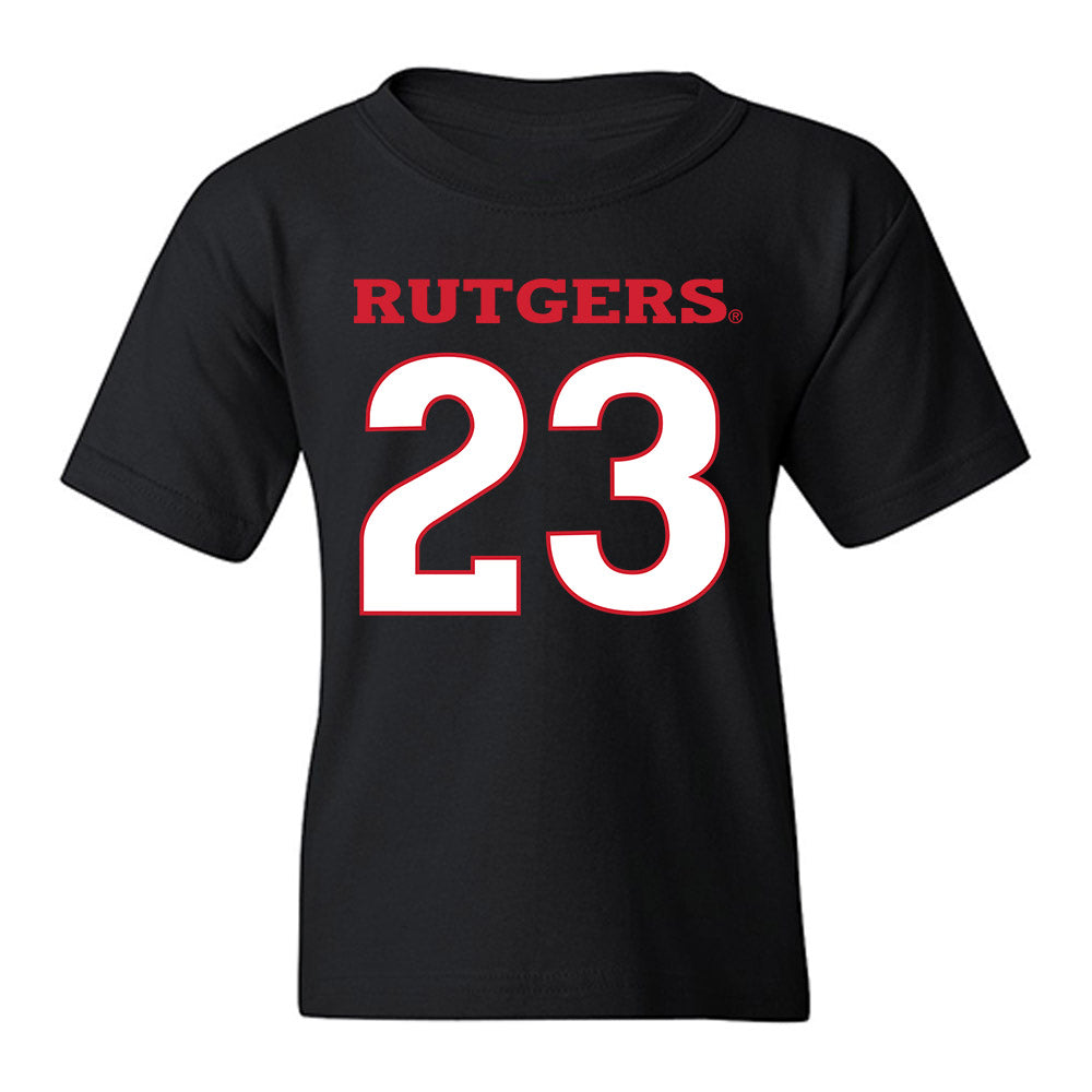 Rutgers - NCAA Football : Edd Guerrier - Replica Shersey Youth T-Shirt-0