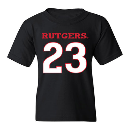 Rutgers - NCAA Football : Edd Guerrier - Replica Shersey Youth T-Shirt-0